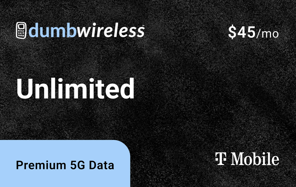 Unlimited Plan: - 5G Nationwide Coverage on the T-Mobile Network
- Unlimited Talk & Text
- Flexible Plan Management
- No Activation Fee