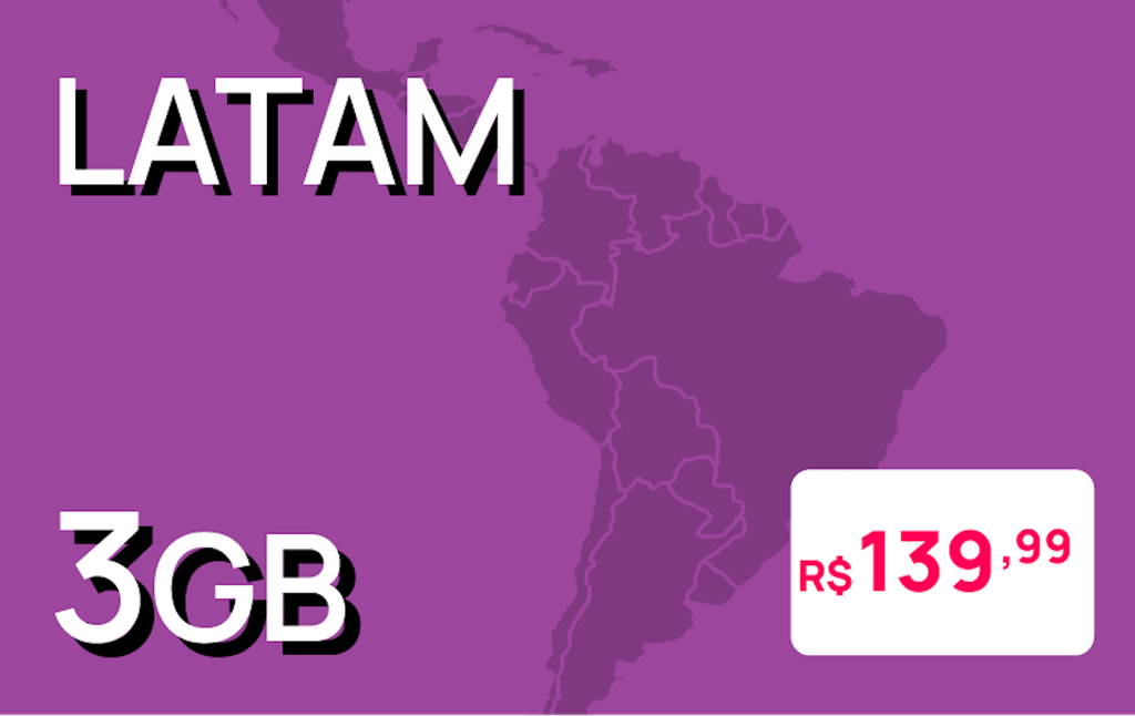 3GB LATAM | R$139.99: null