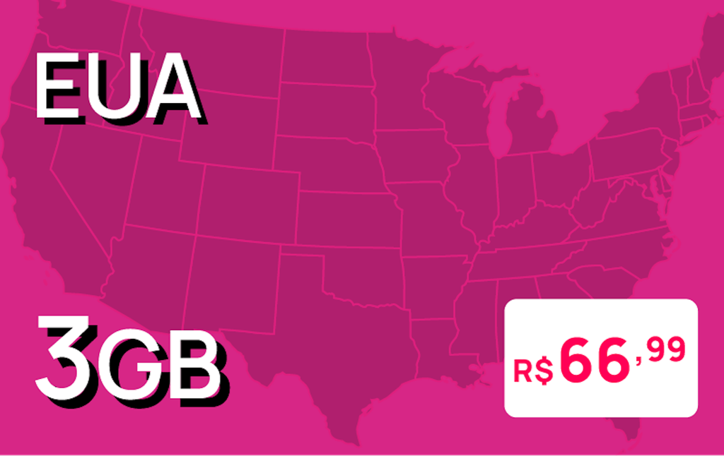 3GB USA | R$66.99: null