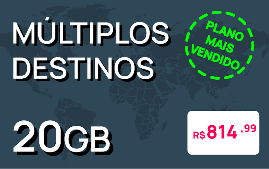 20GB Multiplos Destinos | R$814.99: null