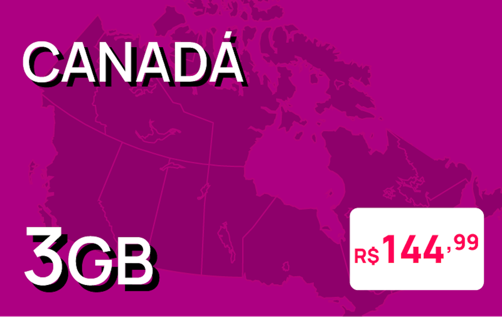 3GB Canada | R$144.99: null